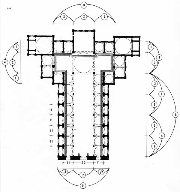 Pianta chiesa S. Lorenzo
